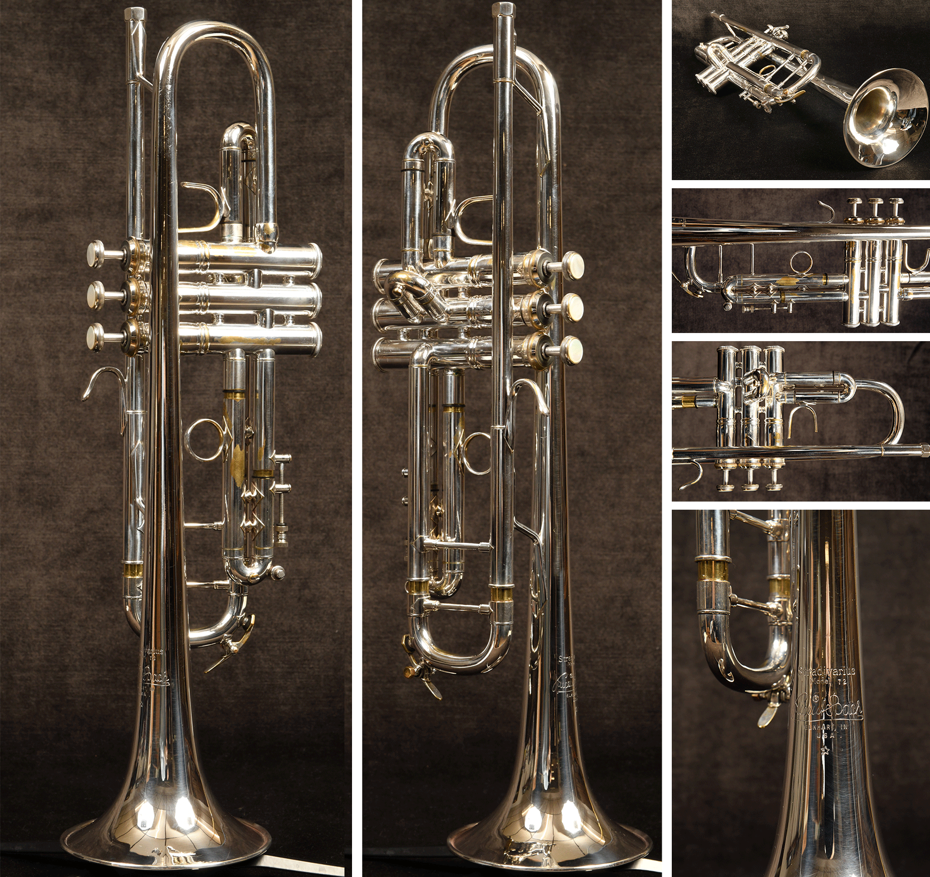 限定SALE送料無料Vincent Bach Stradivarius 189 E♭/D Trumpet 本体